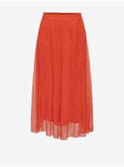 ONLY Oranžová dámska maxi sukňa ONLY Lavina L