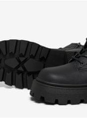 ONLY Čierne členkové topánky ONLY Banyu 36