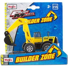 Maisto - Builder Zone, stavebné stroje, assort, blister
