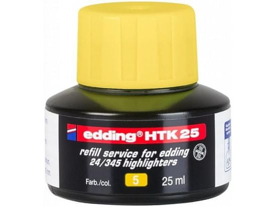 Edding Atrament do zvýrazňovačov HTK 25 - žltý