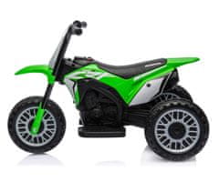 MillyMally Elektrická štvorkolka HONDA CRF 450R Zelená motorka