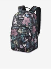 Čierny dámsky kvetovaný batoh Dakine Class Backpack 25 l UNI