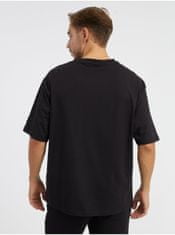 New Era Čierne pánske oversize tričko New Era Neyyan XL