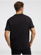 New Era Čierne pánske tričko New Era Chibul L