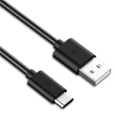 PremiumCord Kábel USB 3.1 C/M - USB 2.0 A/M, rýchle nabíjanie prúdom 3A, 10cm
