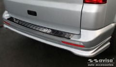 Avisa Ochranná lišta zadného nárazníka VW T6, 2015-2023, dvoje zadné dvere, Black