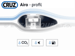 Cruz Strešný nosič Kia Sorento 5dv.20-, CRUZ Airo FIX