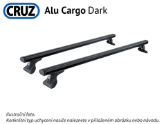 Cruz Střešní nosič Fiat Doblo (III) 22-, CRUZ ALU Cargo Dark