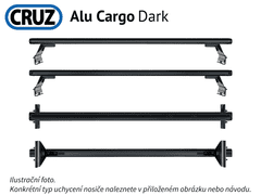 Cruz Střešní nosič Fiat Doblo (III) 22-, CRUZ ALU Cargo Dark