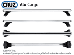 Cruz Strešný nosič Peugeot Partner 08-18, Cruz Alu Cargo