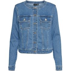 Vero Moda Dámska džínsová bunda VMCATH 10297467 Medium Blue Denim (Veľkosť S)