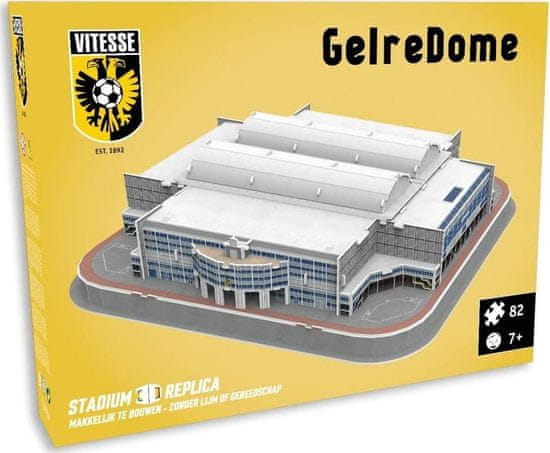 STADIUM 3D REPLICA 3D puzzle Štadión GelreDome - FC Vitesse 82 dielikov