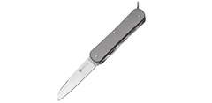 Fox Knives FX-VP130-SF5 TI VULPIS multifunkčný nôž 5,5 cm, titán, šedá, 6 funkcií 