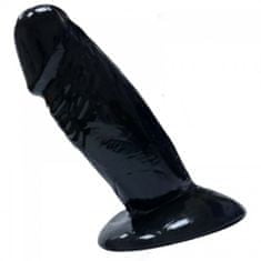 Sensual  Anal dildo s prísavkou 10 cm čierna