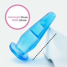 Sensual  Análny kolík Magic 7,5 cm modrá