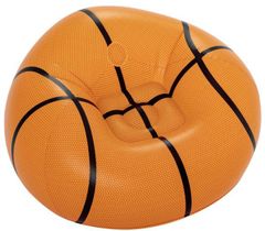 Nafukovací puf v tvare basketbalovej lopty 114 x 112 x 66 cm