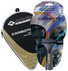 Raketa na stolný tenis DONIC CarboTec 7000 s krytom
