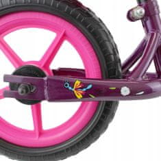 Motorový bicykel na jogging - ružový