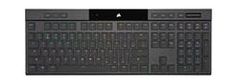Corsair herná klávesnica K100 RGB AIR Wireless Ultra-Thin Backlit RGB LED, CHERRY ULP Tactile, Black
