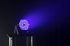 IBIZA SOUND THINPAR-36X3-UV UV LED Světlo