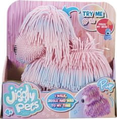 Eolo Toys JIGGLY maznáčik Psík perleťový ružový