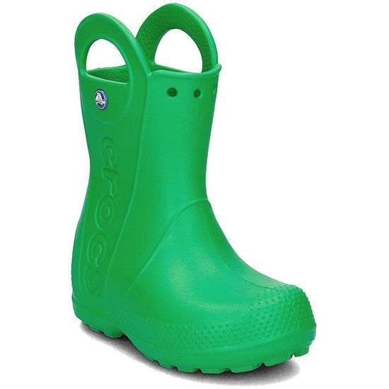Crocs Galoše zelená Handle IT Rain Boot