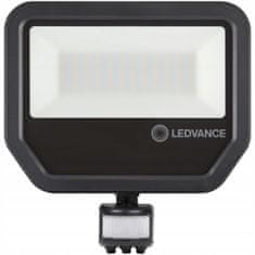 LEDVANCE LED Reflektor 50W 6000lm 4000K Neutrálna biela IP65 čierny so senzorom pohybu a súmraku