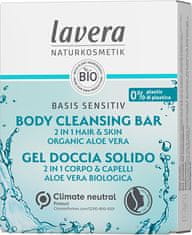 Lavera Tuhé mydlo 2v1 na telo aj vlasy Basis Sensitiv ( Body Clean sing Bar) 50 g