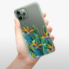 iSaprio Silikónové puzdro - Exotic Flowers pre Apple iPhone 11 Pro
