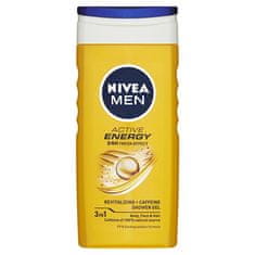 Nivea Sprchový gél Nivea Men Active Energy (Shower Gel) (Objem 250 ml)