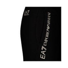Emporio Armani Nohavice čierna 170 - 175 cm/L Ea7 Damskie Spodnie Dresowe Blackgold