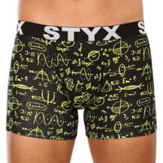 Styx 3PACK pánske boxerky long art športová guma viacfarebné (3U13724) - veľkosť XL