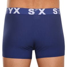 Styx 3PACK pánske boxerky športová guma tmavo modré (3G968) - veľkosť XL