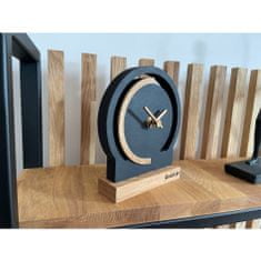 Flexistyle Stolové hodiny Black Oak zs4, 16cm