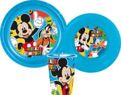 Stor Disney Mickey Dinnerware, plastový set