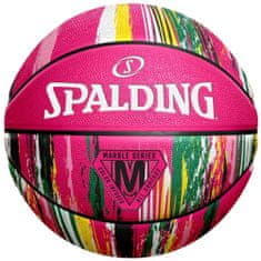 Spalding Lopty futbal ružová 7 Marble Ball