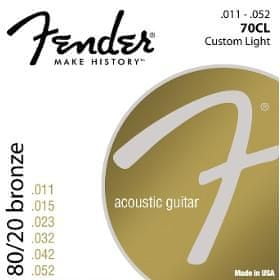 Fender 073-0070-405 70CL .011-.052 Gauges