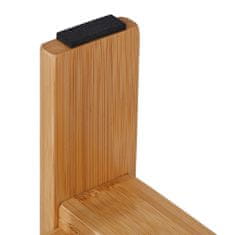 Relax Bambusová stolička do kúpeľne s policou, 46715