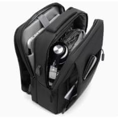 eCarla Športový batoh na notebook USB čierny, PL154CZ