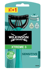 Wilkinson Sword 7005707A Xtreme 3 sensitive holiaci strojček (3+1 ks)