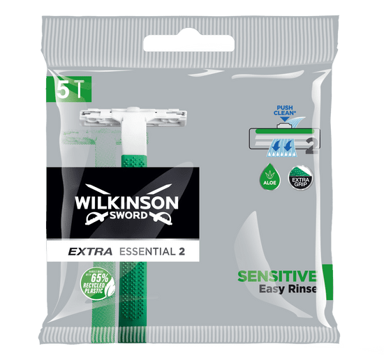 Wilkinson Sword Extra 2 Sensitive 5ks jednorazové holiace strojčeky