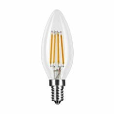 Modee LED žiarovka Filament Candle C35 4W E14 teplá biela