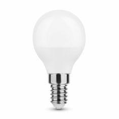 Modee LED žiarovka Globe Mini G45 6W E14 studená biela