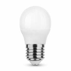 Modee LED žiarovka Globe Mini G45 7W E27 studená biela