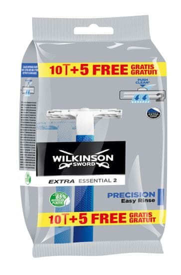 Wilkinson Sword Extra2 Precision 15 ks jednorazové pánske holiace strojčeky