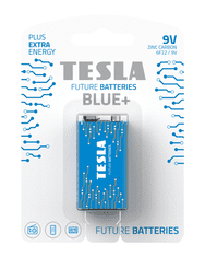 Tesla Batteries 9V BLUE+ zinko-uhlíková batéria 1ks 1099137098