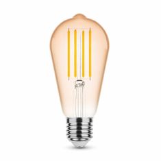 Modee Smart Lighting LED Filament Amber žiarovka E27 4W teplá biela (ML-ST58FA1800K4WE27)