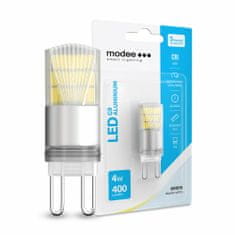 Modee Smart Lighting LED hliníková žiarovka G9 4W studená biela (ML-G9A6000K4W95B1)