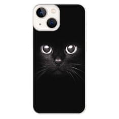 iSaprio Silikónové puzdro - Black Cat pre Apple iPhone 13 mini