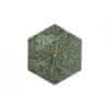 Nástenné hodiny KA5591GR, Marble Hexagon, 29cm